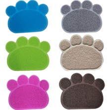 Huoxun Shop B Gül Kırmızı Tarzı 40X30CM Kedi Kumu Matı Pati Baskılı Mama Tabak Altlığı Kedi Yatağı Pedleri Kaymaz Su Geçirmez Kedi Tuzağı Matları Kedi Aksesuarları (Yurt Dışından)