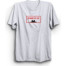The Fame Beware Of Cat, Kediye Dikkat Et, Cats, Kediler %100 Pamuk Tişört