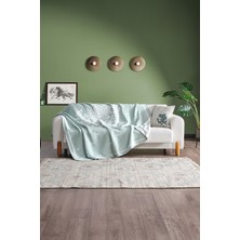 Doqu Home Afra Battaniye Tek Kişilik Yeşil