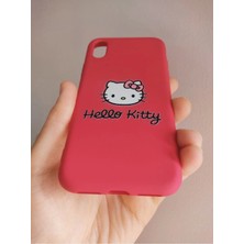 Lucek Cases iPhone x iPhone Xs Hello Kitty Tasarım Telefon Boyun Askılı Set Kılıf