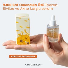 Celleanser Calendula İçeren Sivilce Karşıtı Besleyici, Yatıştırıcı Serum