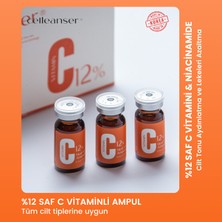 %12 Saf C Vitaminli Leke Karşıtı ve Aydınlatıcı Peptitli Serum