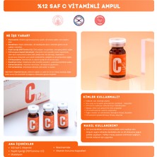 %12 Saf C Vitaminli Leke Karşıtı ve Aydınlatıcı Peptitli Serum