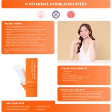 Celleanser C Vitaminli  Aydınlatıcı, Cilt Tonu Eşitleyici, Nemlendirici ve Yaşlanma Karşıtı Cilt Bakım Stick