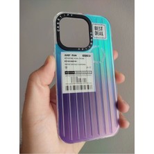 Lucek Cases iPhone 14 Pro Uyumlu Darbe Emici Hologram Özellikli Kılıf