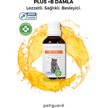 Plus B For Cats Kediler Için Tüy Dökülmesi Engelleyici Biyotin Tüy Sağlığı Damlası 50ML