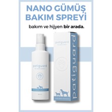 Patiguard Pet Bakım Spreyi Nano Gümüş Evcil Hayvan Kedi Köpek Hijyen Temizlik Koku Giderici 100ml