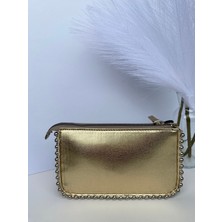 Rofo Butik Alvin Kadın Zımbalı Çapraz Askılı Çanta