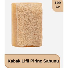 Doğal Kabak Lifli Pirinç Sabunu 100 gr x 4 Adet