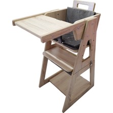 Montessori Mama Sandalyesi Ahşap Mama Sandalyesi Katlanır Mama Sandalyesi Etkinlik Masa Sandalyesi