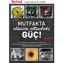 Tefal Powelix 1500W Dilimleyici ve Rende 4 Bıçaklı *1,5 Litre Cam Hazneli Blender & Mutfak Robotu