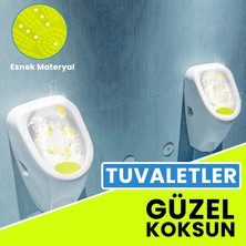 Mulpex Limon Kokulu Pisuvar Süzgeci Pisuvar, Küvet ve Lavabolar Için 15 x 15 cm