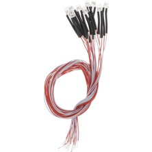 Chasoe 10 Ön- 3mm LED Işık Diyotlar DC3V Model Tren Düzeni Yeşil (Yurt Dışından)