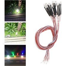 Chasoe 10 Ön- 3mm LED Işık Diyotlar DC3V Model Tren Düzeni Yeşil (Yurt Dışından)
