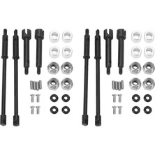 Danazeey 2 Adet 4mm Genişletmek Çelik Tahrik Saplama Aksları Cvd Ortak Tahrik Mili Yükseltme Parçaları 1/24 Rc Paletli Eksenel SCX24 90081 (Yurt Dışından)