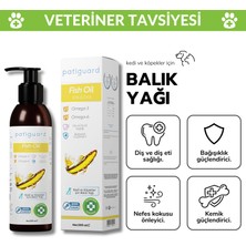 Fish Oil 200ML Kedi ve Köpek Için Omega 3 ve 6 Içerikli Balık Yağı