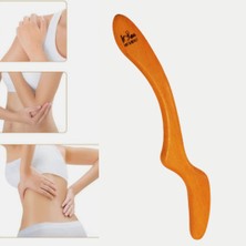 1Sen Art Beauty Ahşap Masaj Aleti Maderoterapi Ince Bel Vücut Kazıma Küreği Lenf Drenaj