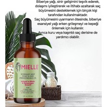 Mielle Organic 2x Rosemary Mint Scalp Hair Strengthening Oil Güçlendirici Rosemary Serum Yğa Saç Bakım 59ML