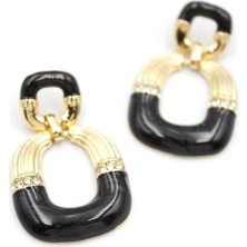 Royaleks Mineli Küpe - Siyah