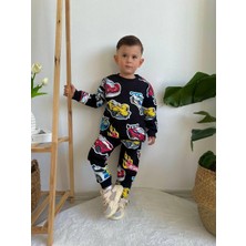 Hot Wheels Siyah Eşofman Takımı