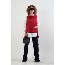 Zelish My Sister Lacivert Straight Fit Jean Pantolon