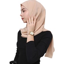 Şifon Şal & Saat Kombin Özel Tasarım