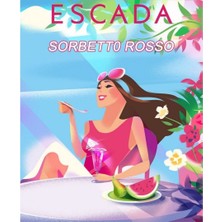 Escada Escaping With Escada Sorbetto Rosso Edt 100 ml Kadın Parfüm