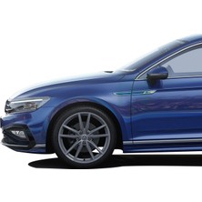 Passat B8.5 R-Line Çamurluk Çıtası Krom Mavi SD 2019 Sonrası Modeller İçin