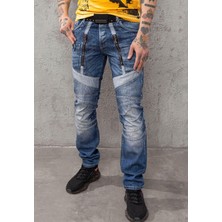 CD576 Parça Dikişli Slim Fit Erkek Jean Pantolon