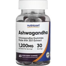 Nutricost Ashwagan*Dha 1200 Mg 60 Gumy