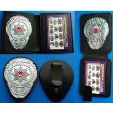 Aldatmaz.Yakın Koruma,Rozetli Cüzdanı 2ad ve Kemer Rozeti 1ad  Satınal.Sıvıle Satılmaz.