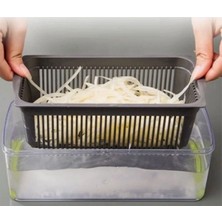 Tekno Trust Veggie Slicer Sebze Doğrayıcı Sebze Dilimleyici 16 Parça