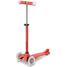 Open Cart Yeni Ur  MINI2GROW Deluxe Magic LED 3 Tekerlekli Scooter Red