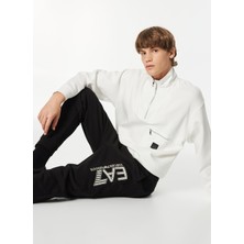 Armani Exchange Fermuarlı Yaka Ekru Erkek Sweatshırt XM000083 AF10818 U0009