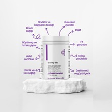 Quality Life Collagen Complex Saf Toz 300 Gr Tip1 Tip2 Tip3 Tip5 Tıp10 Hidrolize Kolajen Peptit Magnezyum Msm Çinko Bakır Selenyum Biotin