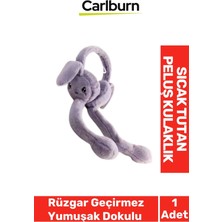 Carlburn Özel Üretim Rüzgar Geçirmez Yumuşak Dokulu Renkli Şık Peluş Kulaklık Sıcak Tutucu