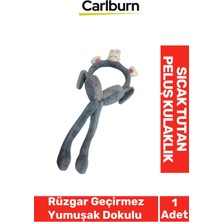 Carlburn Özel Üretim Rüzgar Geçirmez Yumuşak Dokulu Renkli Şık Peluş Kulaklık Sıcak Tutucu