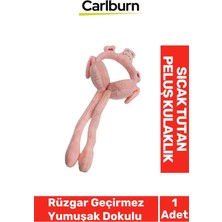 Carlburn Özel Üretim Rüzgar Geçirmez Yumuşak Dokulu Renkli Şık Peluş Kulaklık Sıcak Tutucu