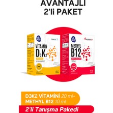 Dr. Henri D3 K2 Vitamini Damla + Methyl B12 Vitamini Sprey - 2'li Vitamin Set Paket