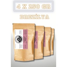 Castro Brezilya Cerrado Jaguar French Press Öğütülmüş Kahve 1000 Gr. (4x250 Gr)