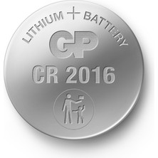 Gp CR2016-C5 3V Lityum Düğme Pil 5'li Paket