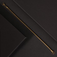 Four Solos Çelik Erkek Bileklik, Gold Renk, Italyan Dizayn, No:33