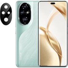 Microcase Honor 200 Pro Uyumlu Kamera Lens Koruma Halkası - Kapalı Tasarım -Siyah AL3401