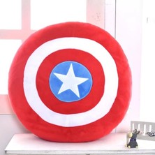 Epoch11 Kaptan Amerika Kalkanı Yastık Peluş Oyuncak Avengers Yastık (Yurt Dışından)