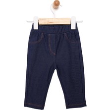HelloBaby Basic Denim Görünümlü Tayt Kız Bebek