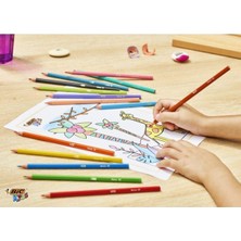 Bic Kids Tropicolor 12 Renk Kuru Boya Kalemi