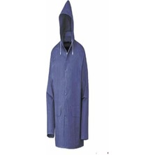 Kupa Lüx Mavi Çıt Çıtlı Yağmurluk KUP8302