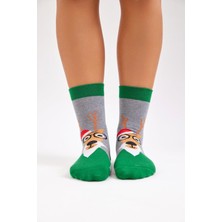 Katia & Bony Yılbaşı Soket Çorap Gri