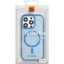 Nettech Apple iPhone 16 Pro Uyumlu Magsafe Mıknatıslı Seri Arka Koruma Kılıf