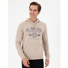 U.S. Polo Assn. Erkek Taş Sweatshirt 50293446-VR049